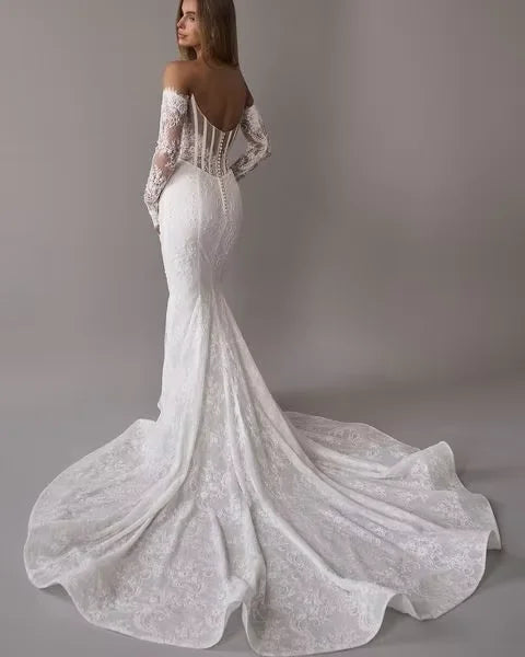 Customized Corset Curvy Wedding Dress Luxury Robe Mariage Femme vestido de noiva